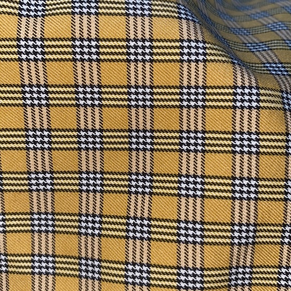 plaid skort with button up detail - Picture 4 of 5